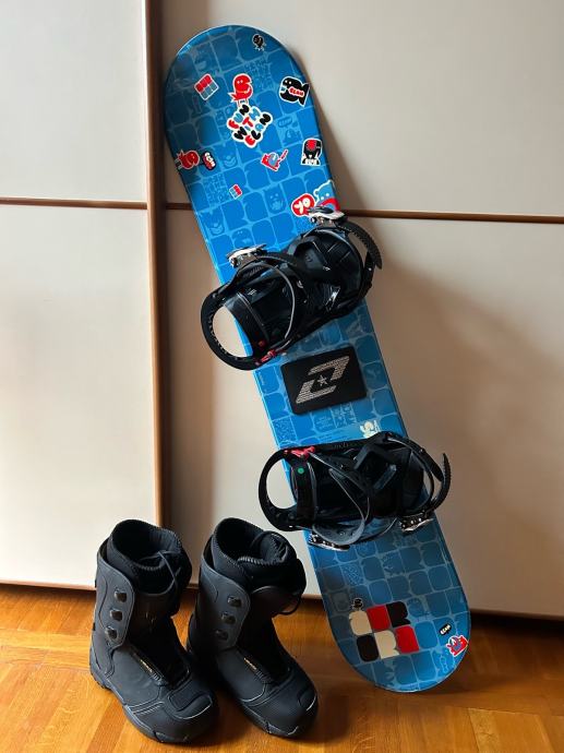 Elan Snowboard s vezovima + buce