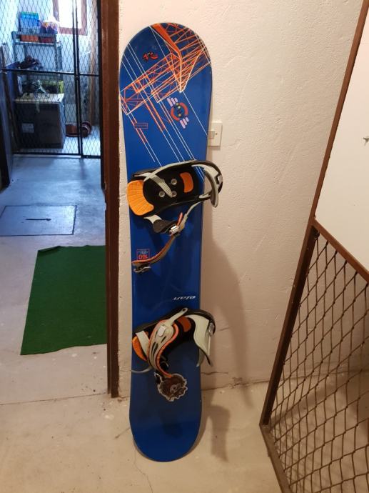 Snowboard ELAN 160 cm, buce ELAN broj 43. Očuvano