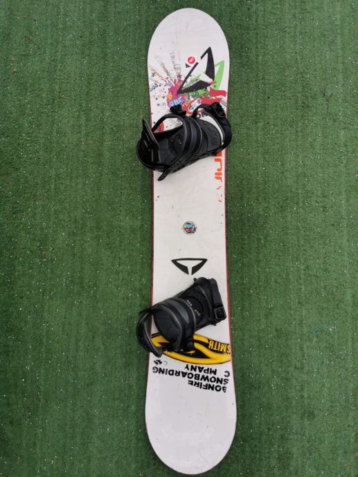 SNOWBOARD Ride 155cm + Vezovi Snowboardi Daska board BURTON