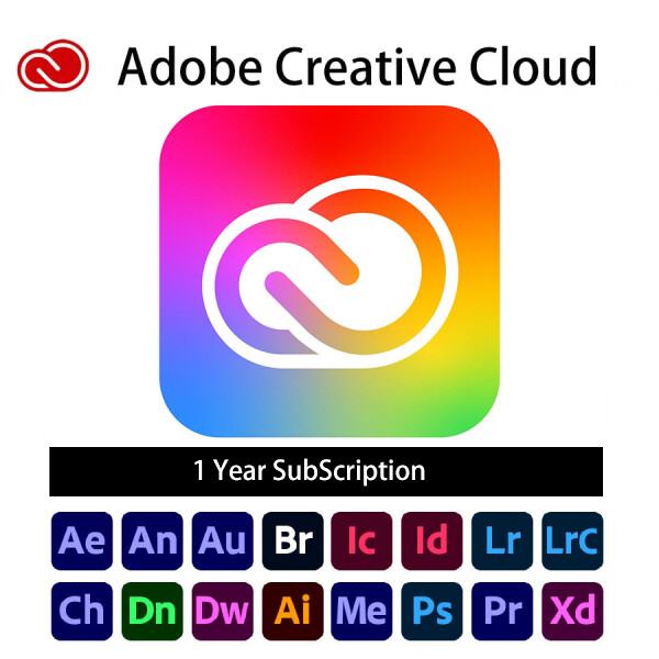 Adobe CC All Apps for teams (EN) – 1 godina digital certificate