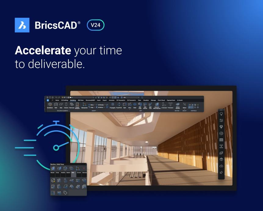 BricsCAD V24 BIM - Single - 3 Year Subscription NOVO R1 RAČUN