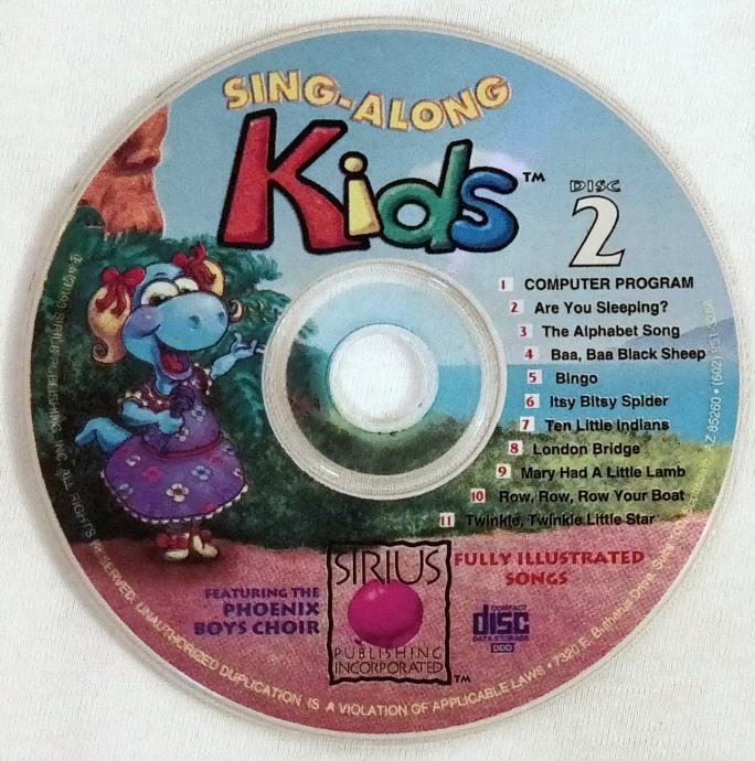 Sing-Along Kids - multimedijalni CD-ROM