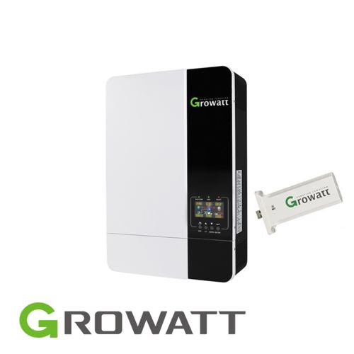 Hibridni inverter Growatt SPF 5000ES 5kVA + wi-fi modul