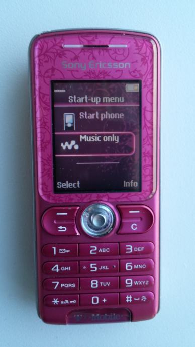 Sony Ericsson W200i sweet pink Walkman w200 SVE MREŽE