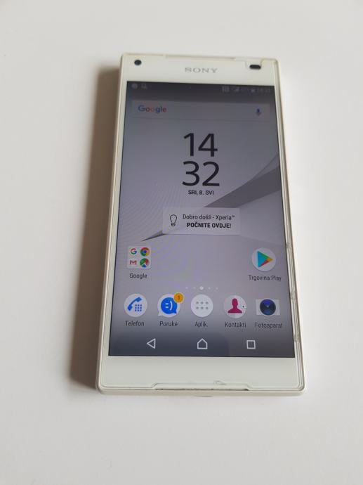 Sony Xperia Z5 Compact,sve mreže,sa punjačem --bez tragova korištenja