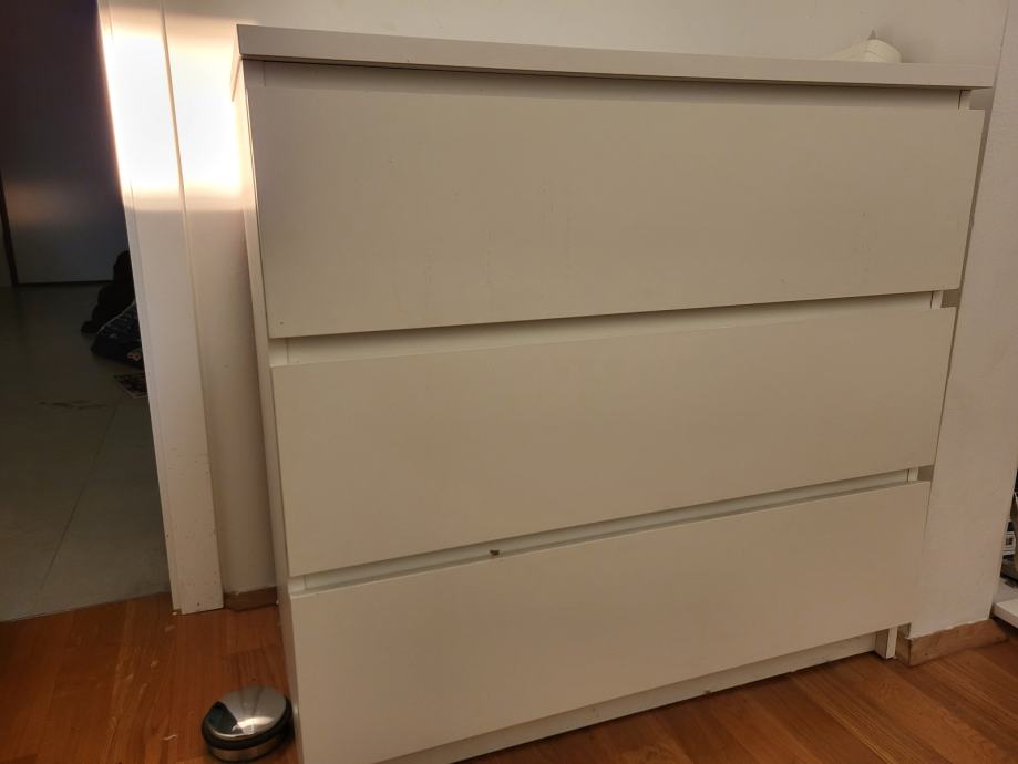 Ikea Malm komoda s 3 ladice