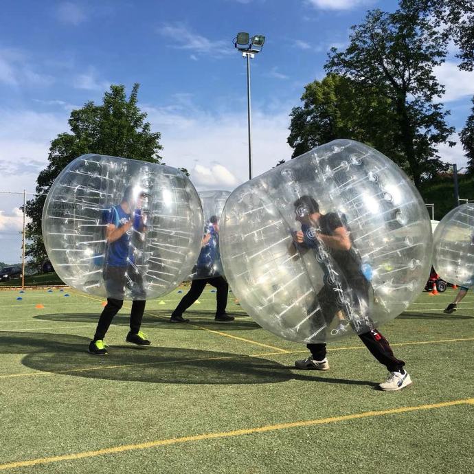 bubble soccer set