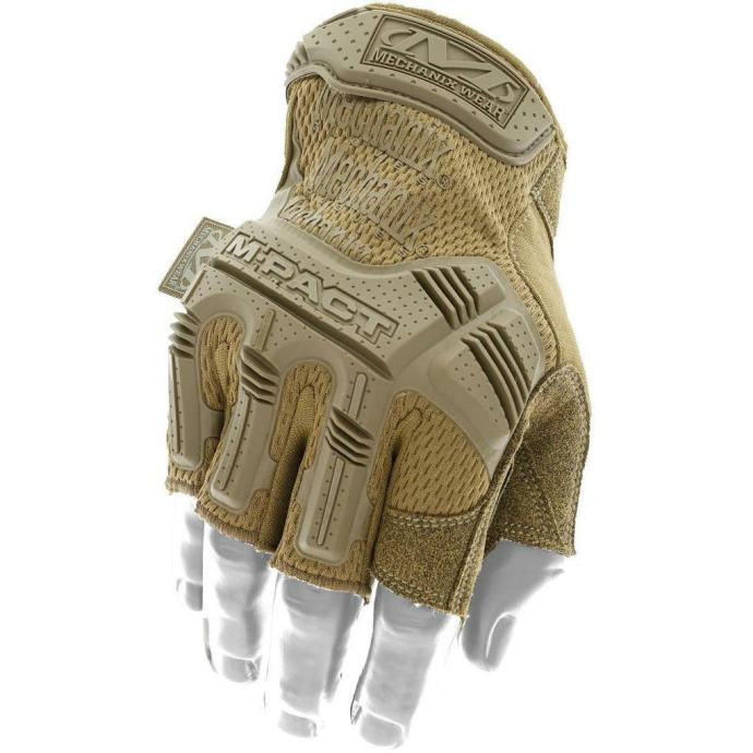 Mechanix M-Pact Fingerless Coyote Rukavice - XL