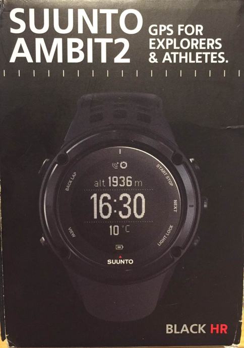 Suunto ambit discount 2 black hr