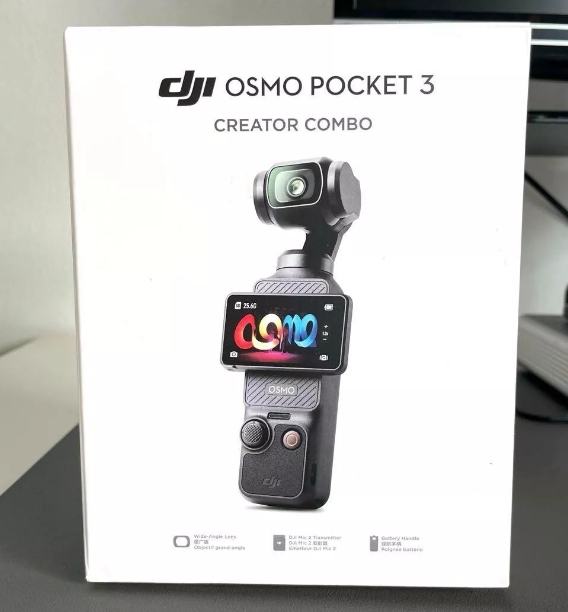 DJI Osmo Pocket 3 Creator Combo Novo