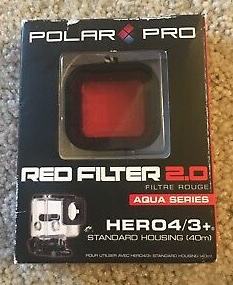 GOPRO HERO 3+ i 4 - CRVENI FILTER (POLAR PRO) - ODLIČNO!