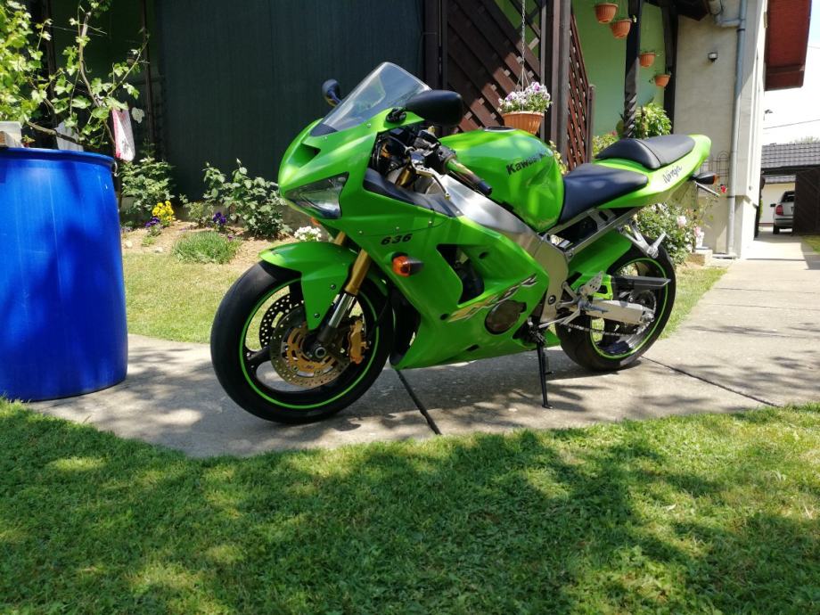 Kawasaki 636 Zx-6R registriran godinu dana, 2003 god.