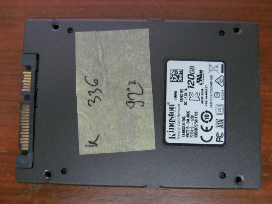 KINGSTON SSD 120 GB - 3/10 - 20.09.2024