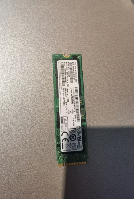 Samsung 128GB NVMe M.2 SSD