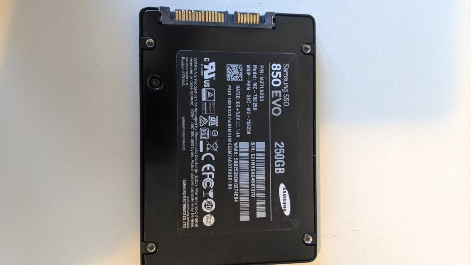 Ssd 850 evo 250gb прошивка