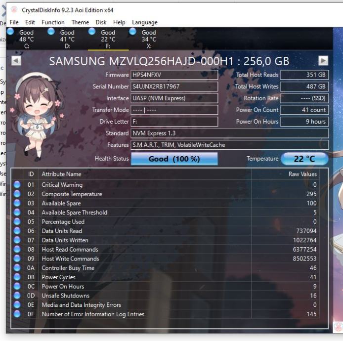 Ssd Gb Hp Samsung Pm Mz Vlq M Nvme Pcie Gen X