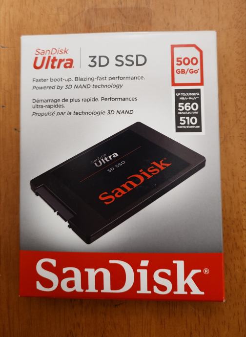 SSD SANDISK ULTRA 3D