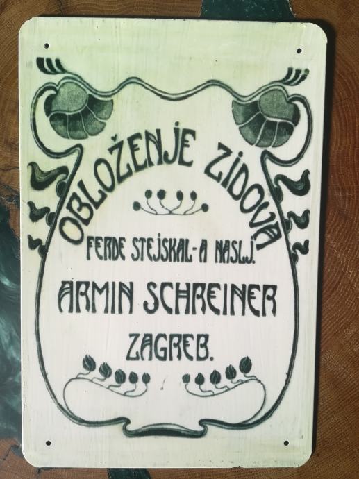 Armin Schreiner Zagreb tabla