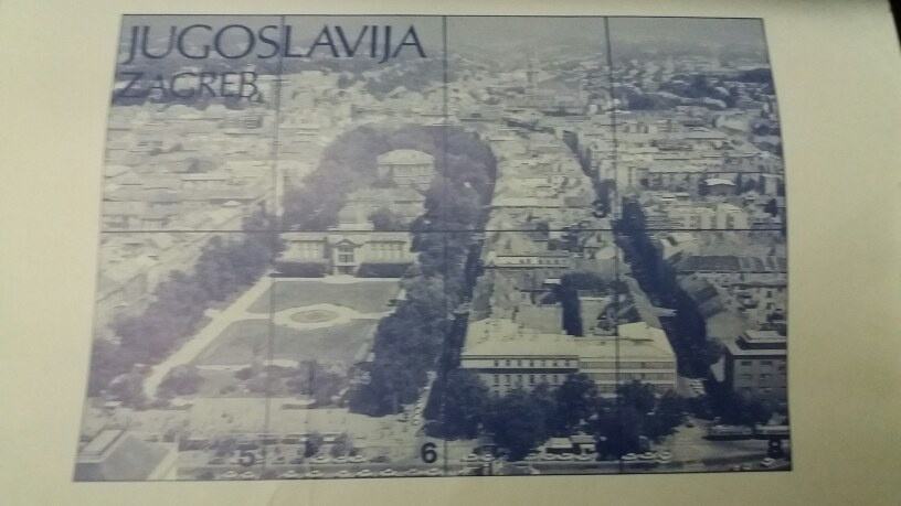 Foto tapeta ZAGREB 1985 god