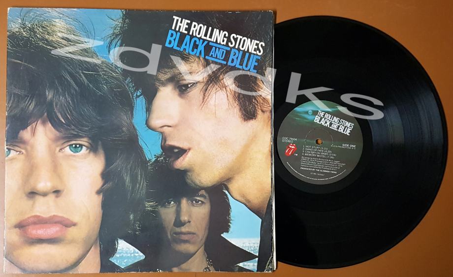 GRAMOFONSKA PLOČA, THE ROLLING STONES, BLACK AND BLUE, (1976), LP