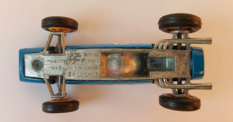 Matchbox No.52b „B.R.M“ Racing Car, Original, Made In England