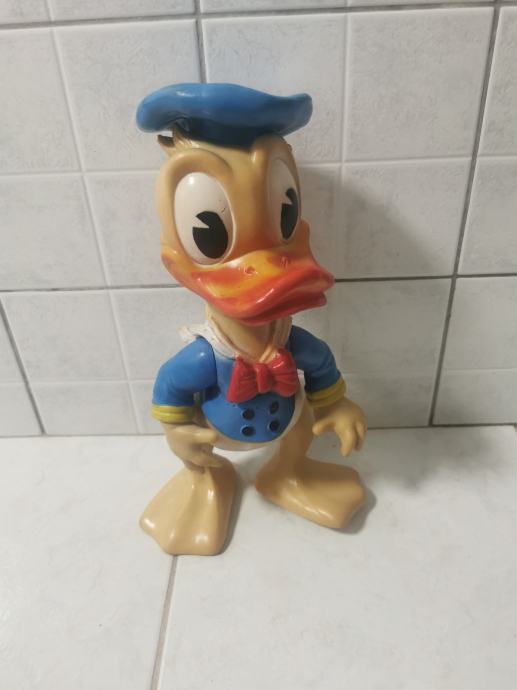 Pajo Patak Gumeni Walt Disney iz 1963 Tip Top Očuvan oko 35cmn