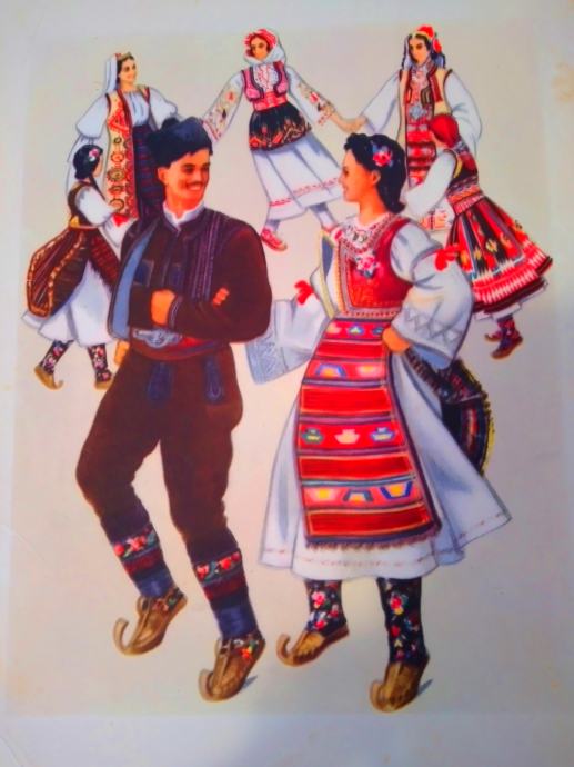 SRPSKI NARODNI PLESOVI KOLO ŠUMADIJA VLADIMIR KIRIN FOLKLOR