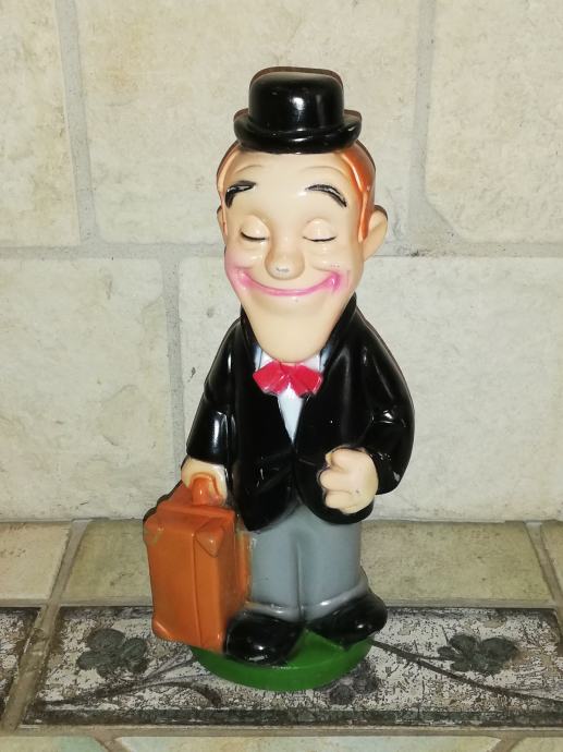 Stanlio, Stan Laurel, velika figura, kasica