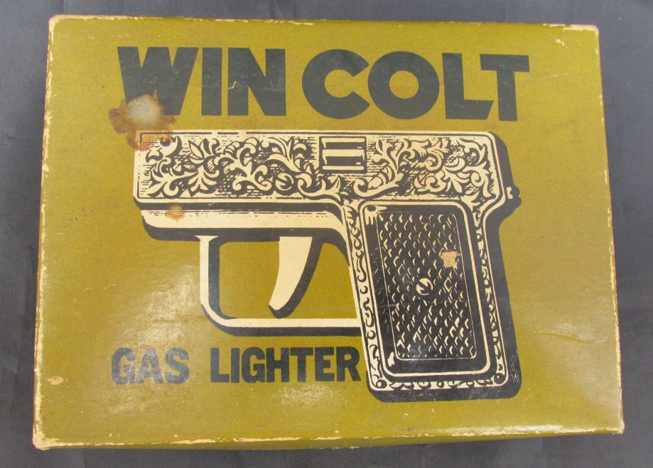 STARI UPALJAČ / LIGHTER - PIŠTOLJ COLT METALNI