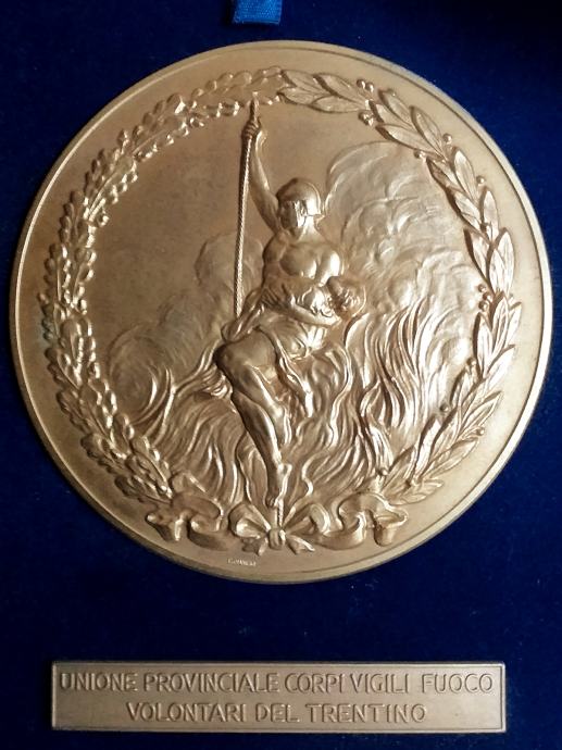 Velika starinska vatrogasna medalja 1950-te