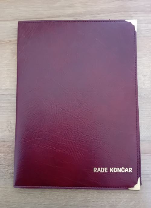 Vintage kožna fascikla