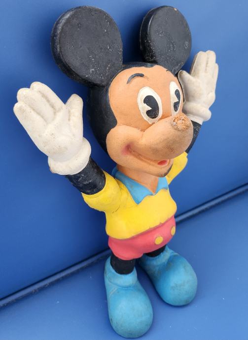 WALT DISNEY  - BANDY - MIKI MAUS  STARA IGRAČKA OD PUR PJENE