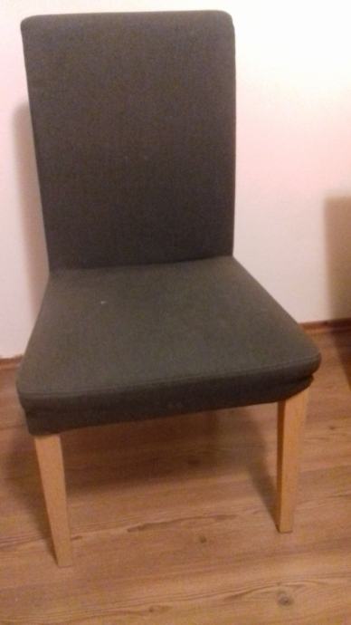 6 elegantni blagovaonski stolici sa navlakama, ikea 1500 kuna(komplet)