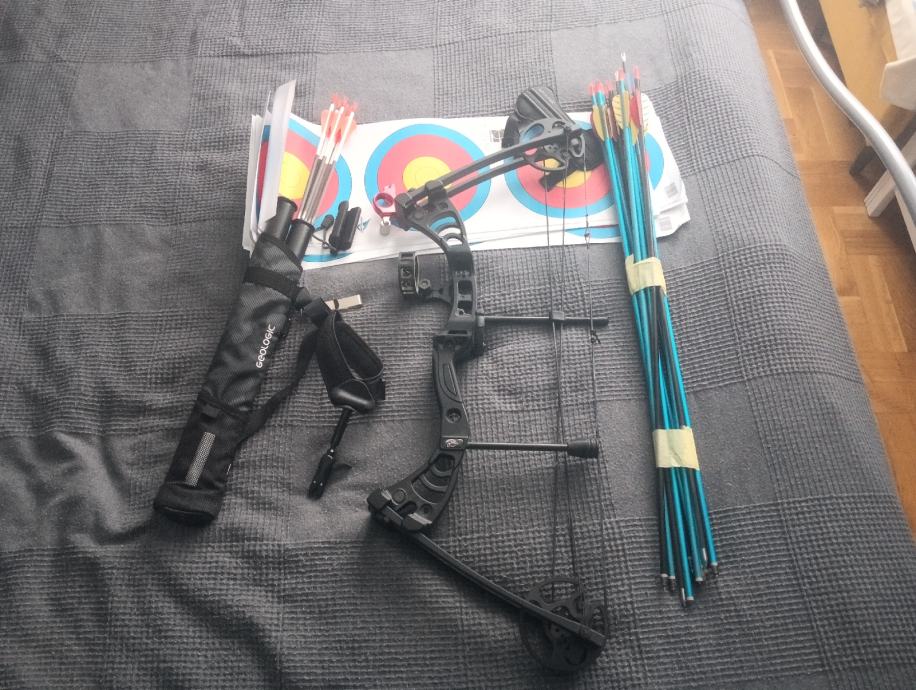 Compound bow set