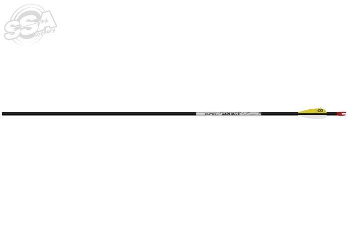 Easton Arrows Avance Sport 1000 With 2.3" Diamond Vanes And Points 72/