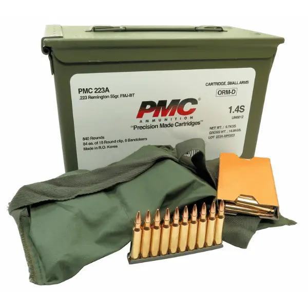 PMC .223 Remington FMJ 55gr metak