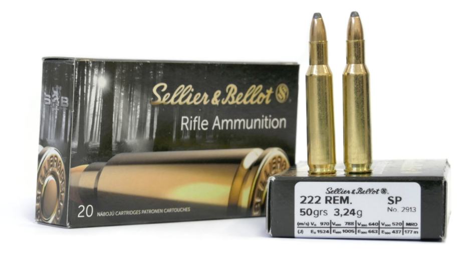 Sellier & Bellot .222 Rem SP 3,14g