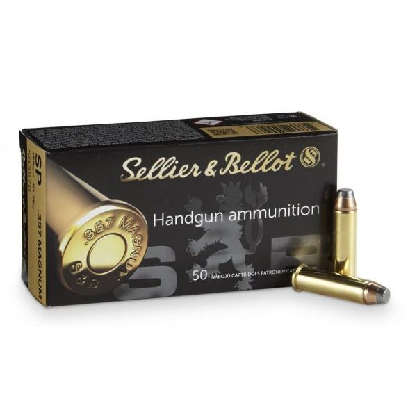 SELLIER & BELLOT .357 MAGNUM SP 10,25G