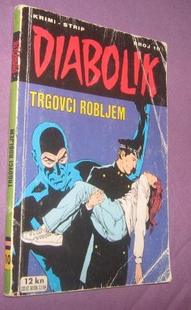 Krimi-strip, Diabolik, broj 10 - Trgovci robljem (P)