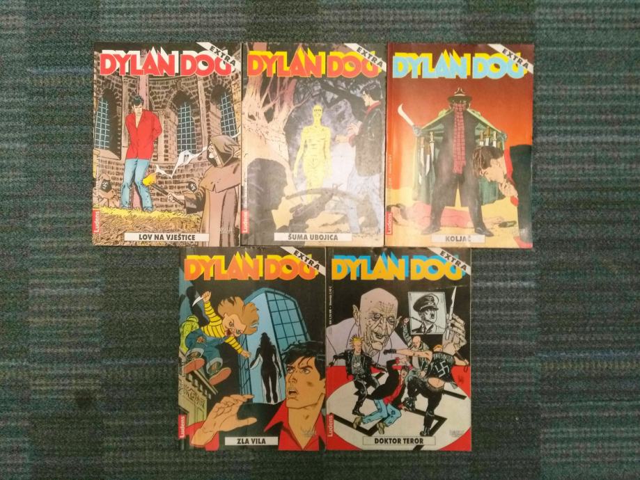 LOT Dylan Dog Ludens Extra 5 komada