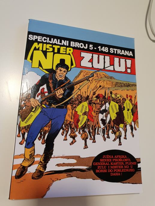 Mister No specijalni broj 5 - Zulu! (pirat, RIJETKO)