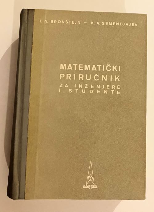 Bronštejn Semendjajev Matematički priručnik za inženjere studente #18