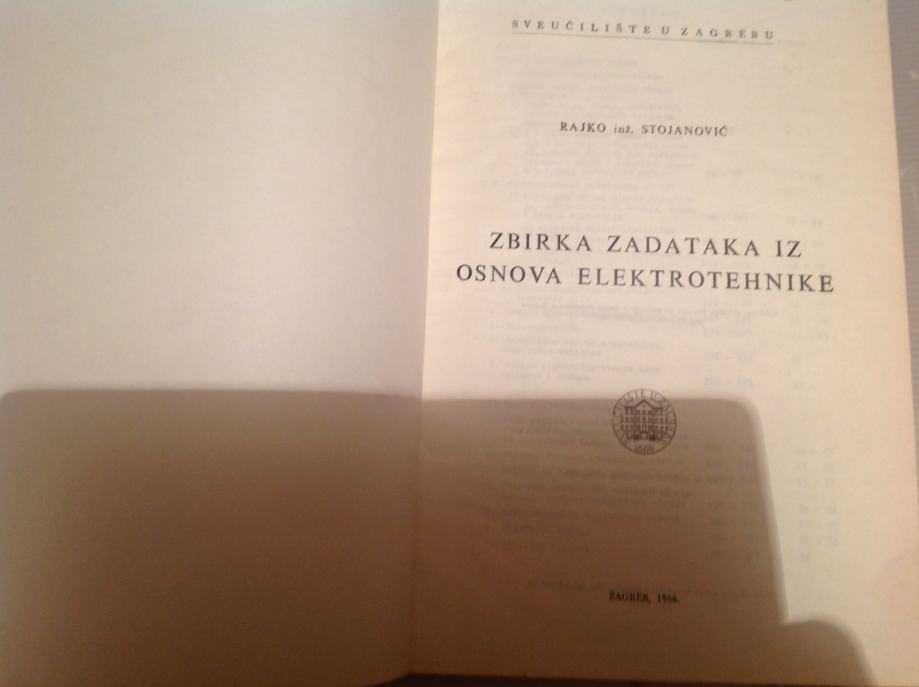 SKRIPTA ZBIRKA ZADATAKA IZ OSNOVA ELEKTROTEHNIKE R. Stojanović