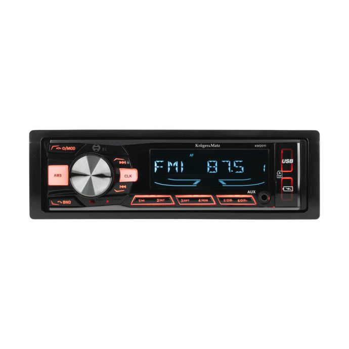 12V 1DIN auto radio LCD 4x25W MP3 2x USB Bluetooth RCA + daljinski