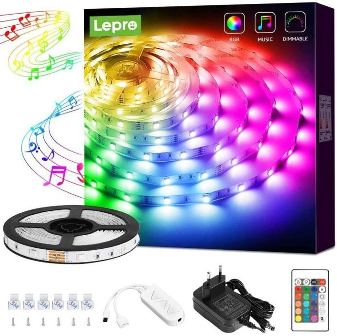 5m Set LED trake RGB IP20 - glazbene