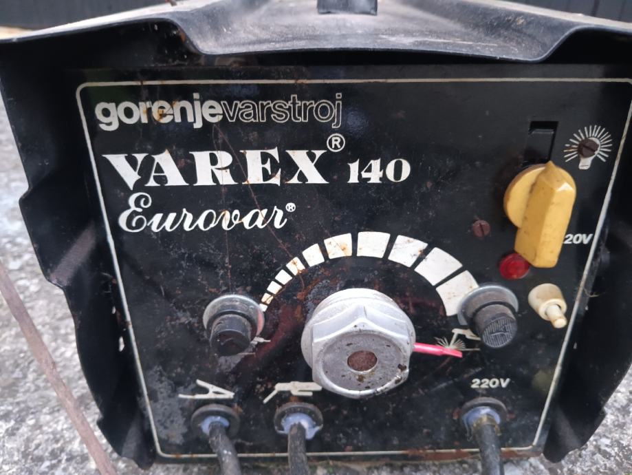 Aparat za elektro zavarivanje Gorenje VARSTROJ VAREX 140 Eurovar