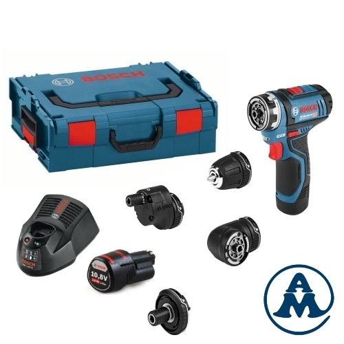 Bosch Aku Bušilica - Odvijač GSR 12V-15 FC Li-ion 2x12V 2,0Ah 30Nm +