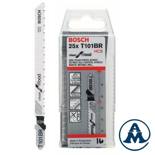 Bosch List Ubodne Pile T101BR 100x74mm Drvo/Čisti rez 25/1