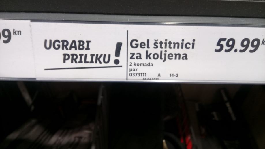 Gel štitnici za koljena Novo