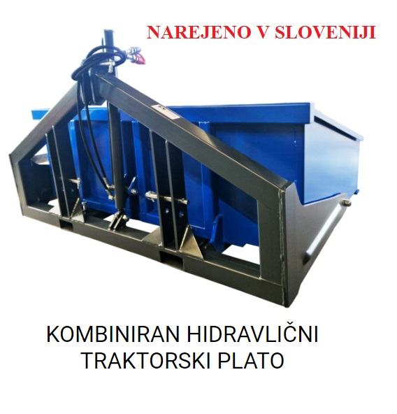 KOMBINIRAN HIDRAULIČNI TRAKTORSKI PLATO